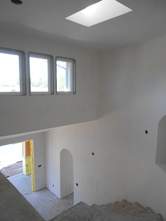 Interior restoration in progress on a South Bay home